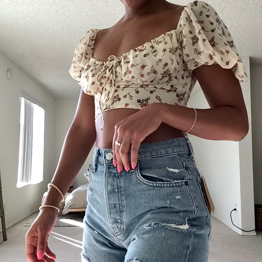 Sabo Skirt cropped blouse
